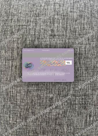 Pakistan Meezan Bank Limited mastercard photolook back